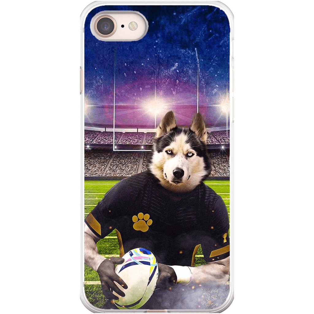 &#39;The Rugby Player&#39; Personalized Phone Case