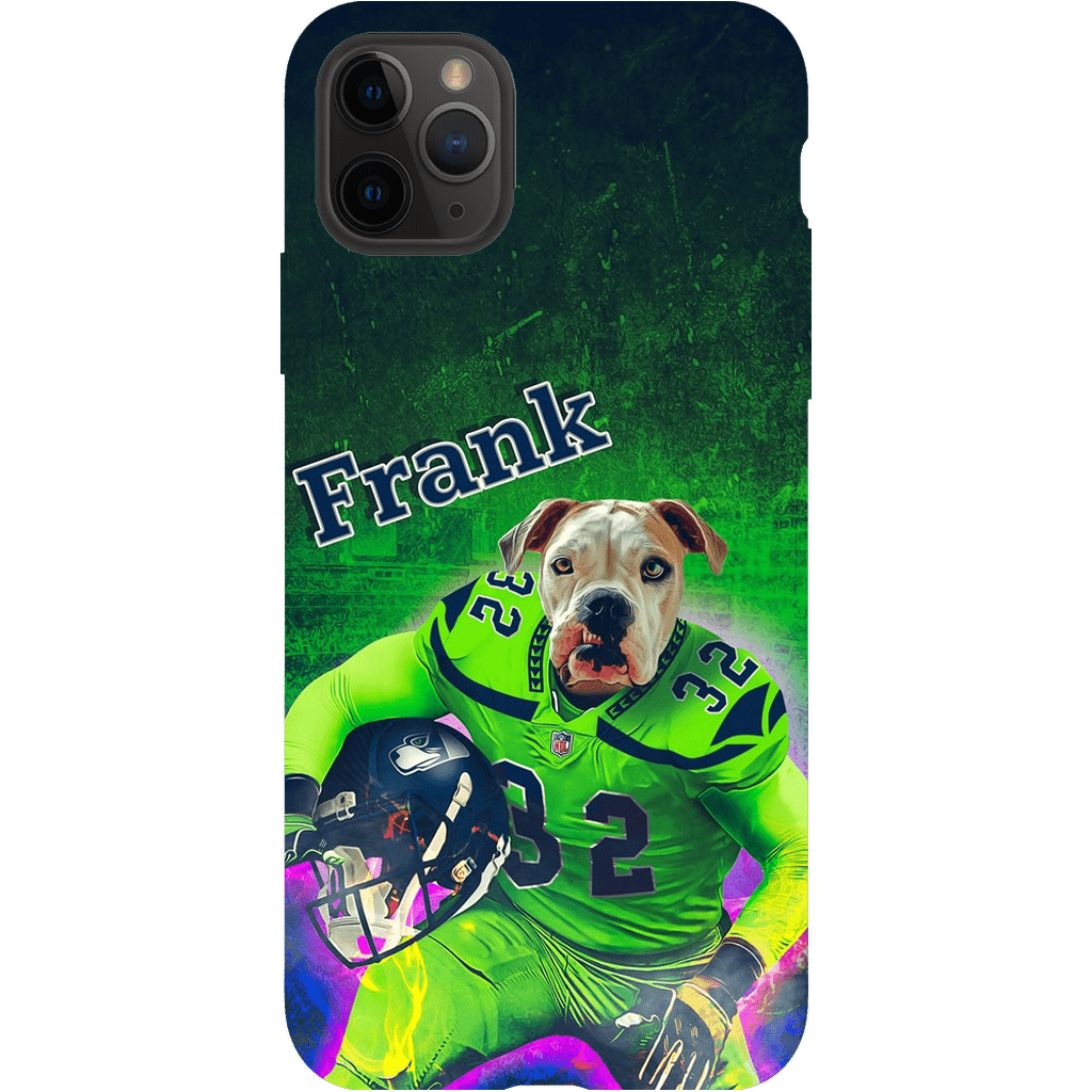 &#39;Seattle Doggos&#39; Personalized Dog Phone Case