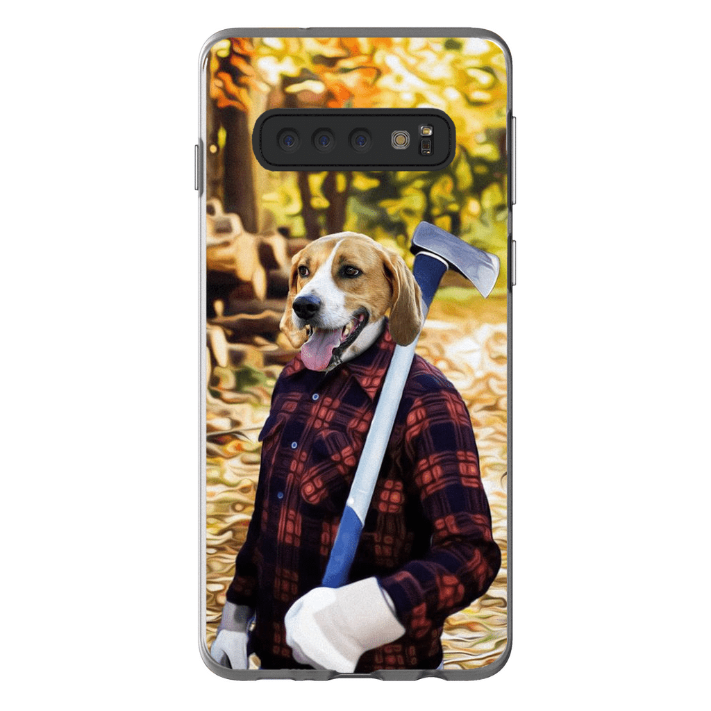 &#39;The Lumberjack&#39; Personalized Phone Case