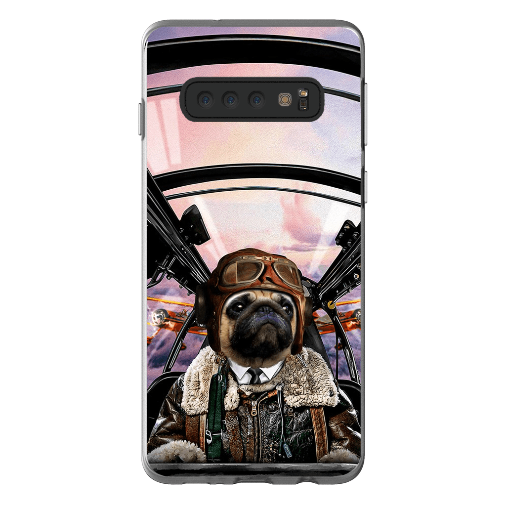 &#39;The Pilot&#39; Personalized Phone Case