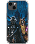 'Darth Woofer & Jedi-Doggo' Personalized 2 Pet Phone Case