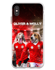 'Denmark Doggos' Personalized 2 Pet Phone Case