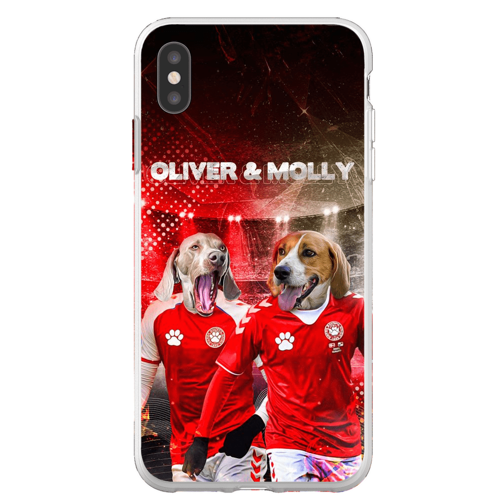 &#39;Denmark Doggos&#39; Personalized 2 Pet Phone Case