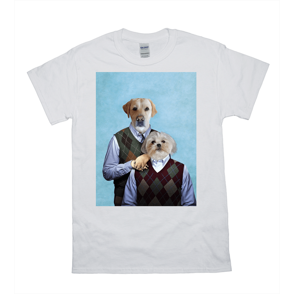 Camiseta personalizada para 2 mascotas &#39;Step Doggos&#39; 