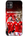 'Denmark Doggos' Personalized 2 Pet Phone Case