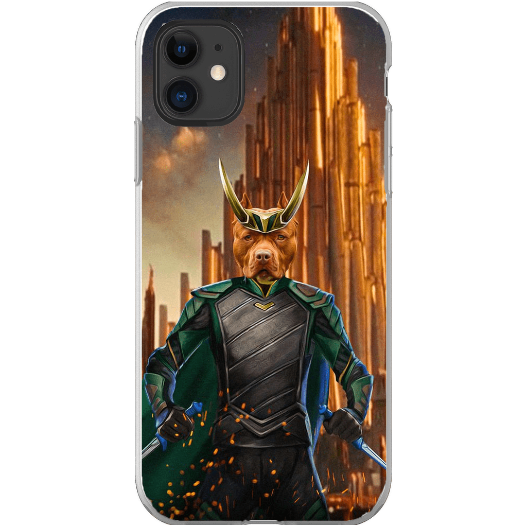 &#39;Loki Doggo&#39; Personalized Phone Case