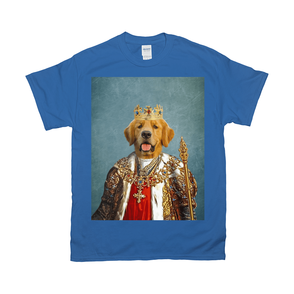 Camiseta personalizada para mascota &#39;El Rey&#39; 