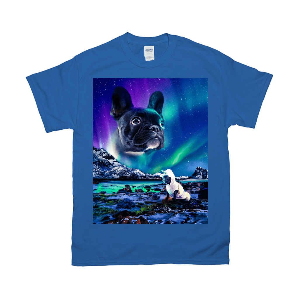 Camiseta personalizada para mascotas &#39;Majestic Northern Lights&#39; 