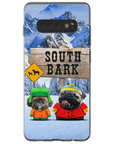 'South Bark' Personalized 2 Pet Phone Case