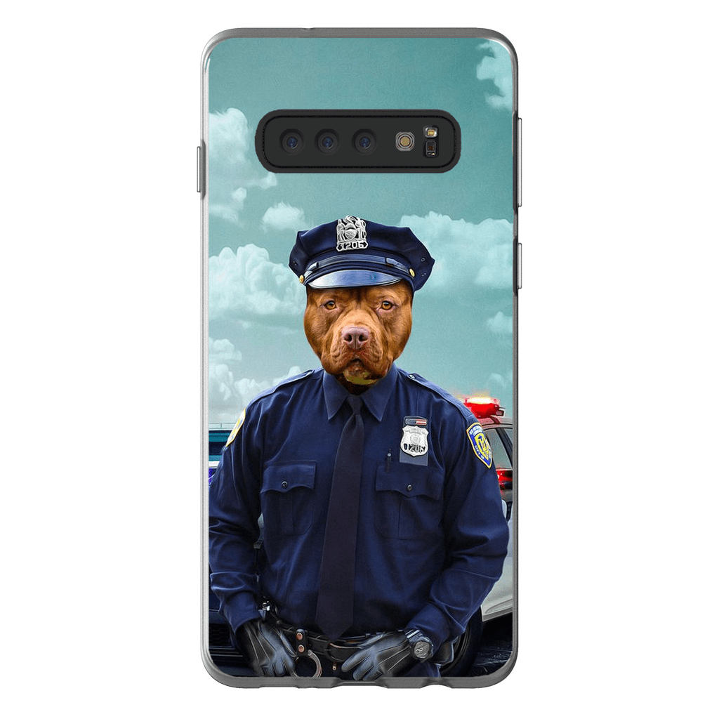 &#39;The Police Officer&#39; Personalized Phone Case