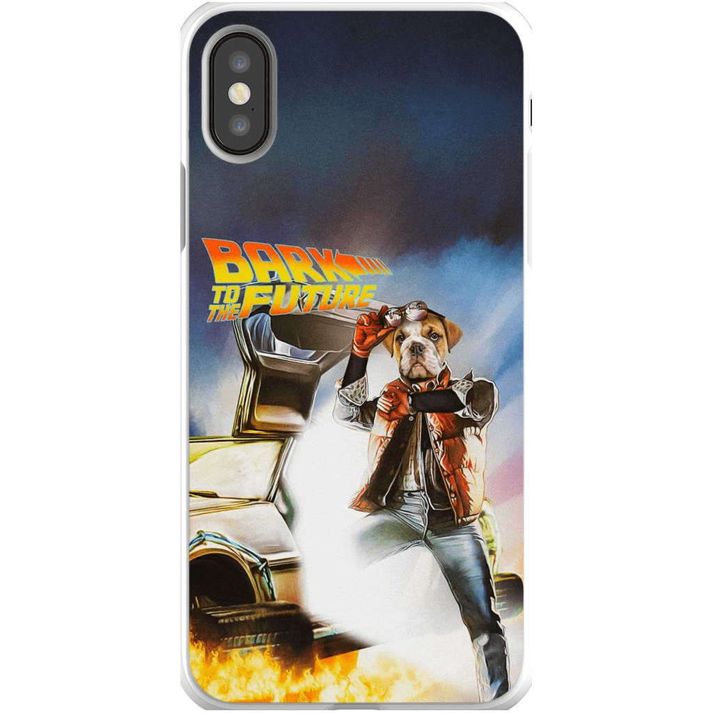 &#39;Bark to the Future&#39; Personalized Phone Case