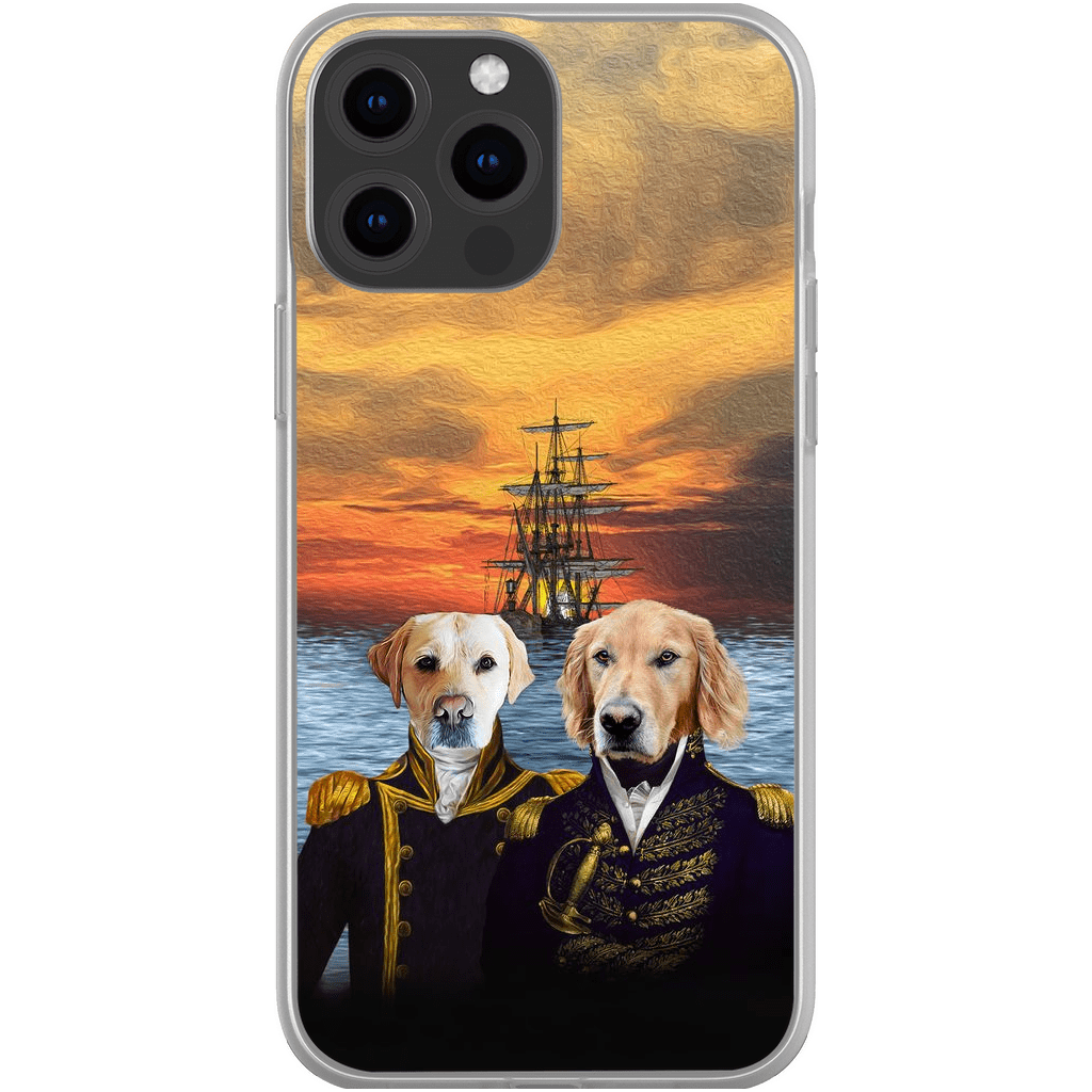 &#39;The Explorers&#39; Personalized 2 Pet Phone Case