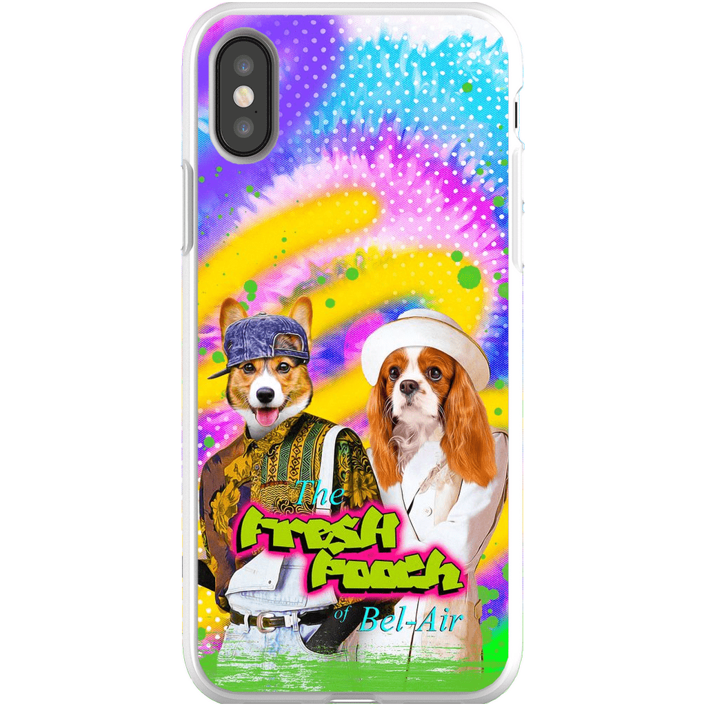 Funda personalizada para teléfono con 2 mascotas &#39;The Fresh Pooch&#39;