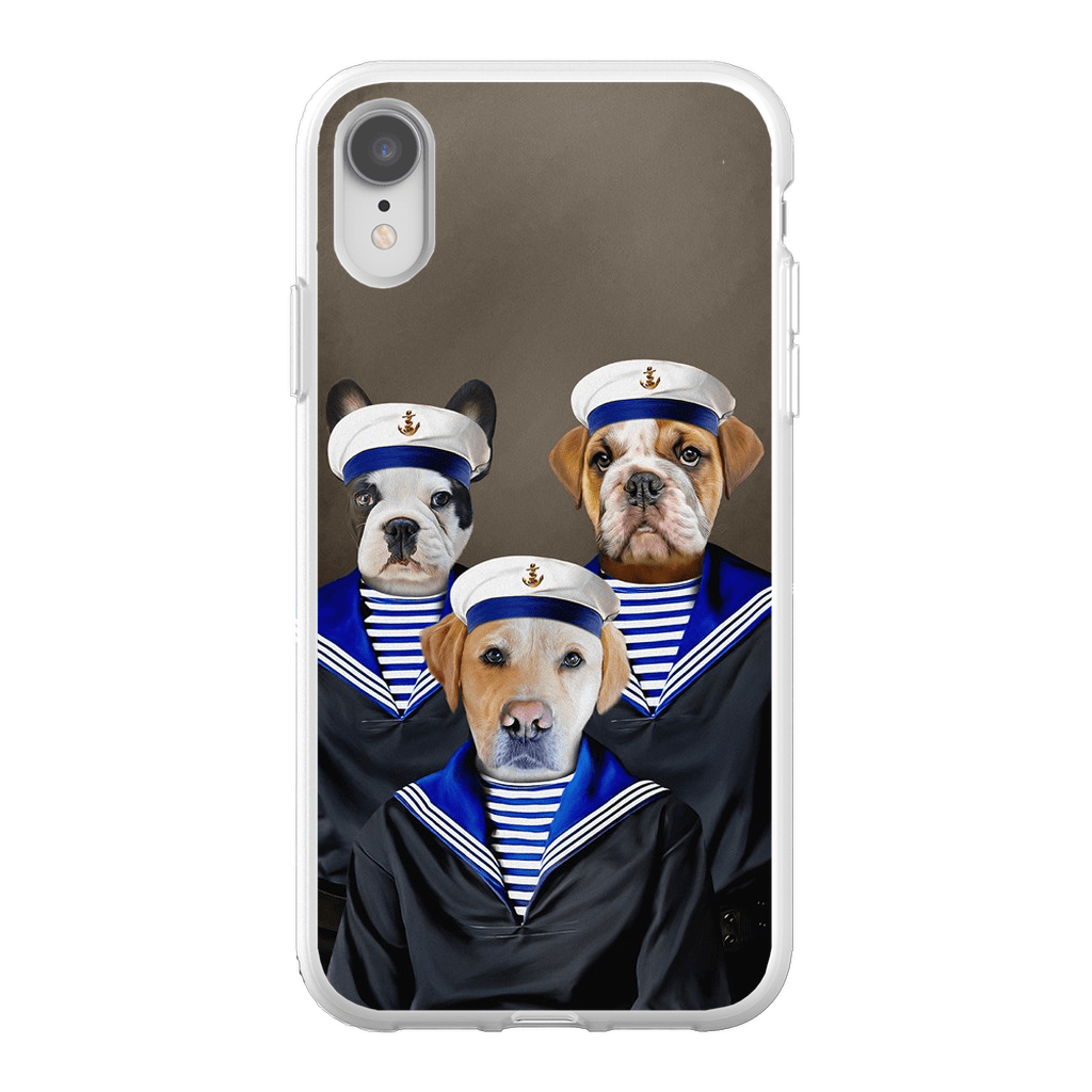 &#39;The Sailors&#39; Personalized 3 Pet Phone Case