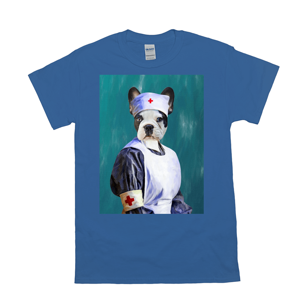 &#39;The Nurse&#39; Personalized Pet T-Shirt