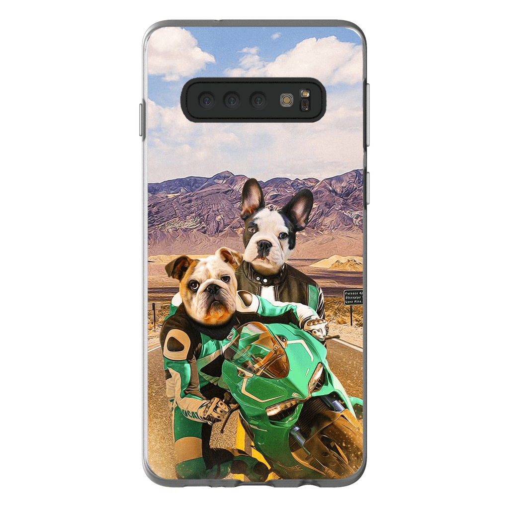 &#39;Kawadawgi Riders&#39; Personalized 2 Pet Phone Case