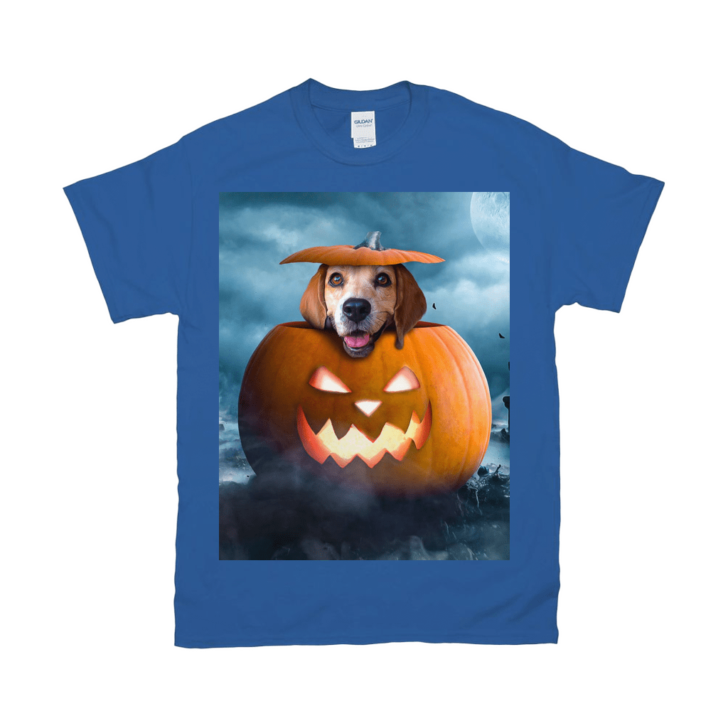 &#39;The Pawmpkin&#39; Personalized Pet T-Shirt