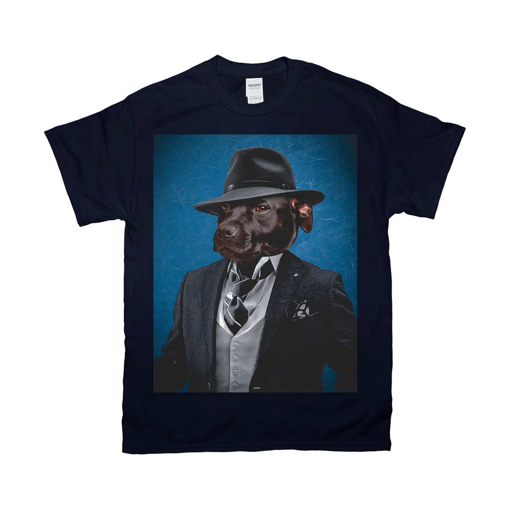 Camiseta personalizada para mascotas &#39;The Mobster&#39; 