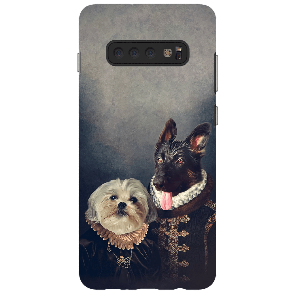 &#39;Duke and Duchess&#39; Personalized 2 Pet Phone Case