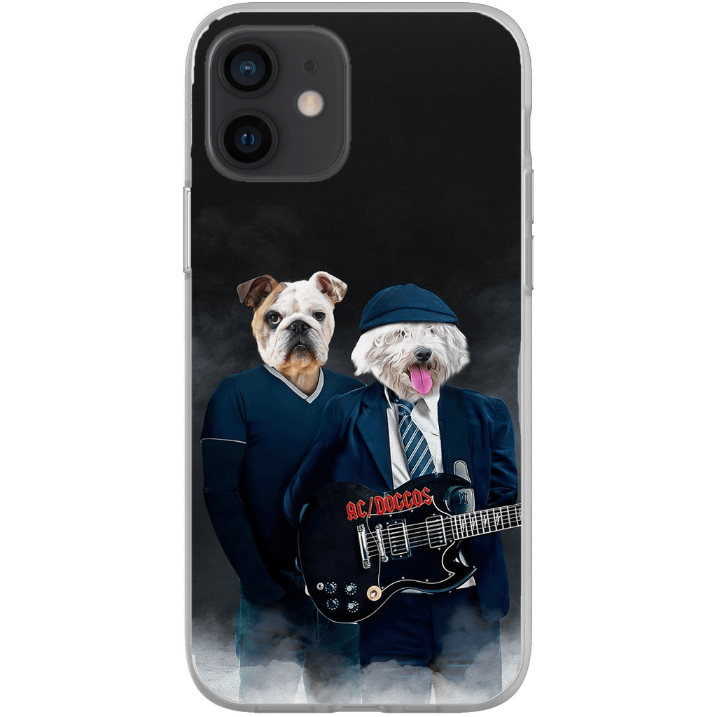 &#39;AC/Doggos&#39; Personalized 2 Pet Phone Case