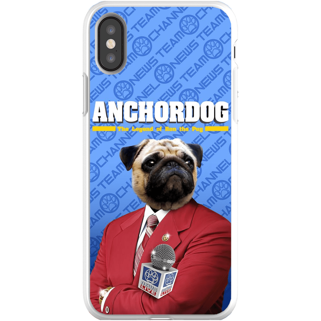 &#39;Anchordog&#39; Personalized Phone Case