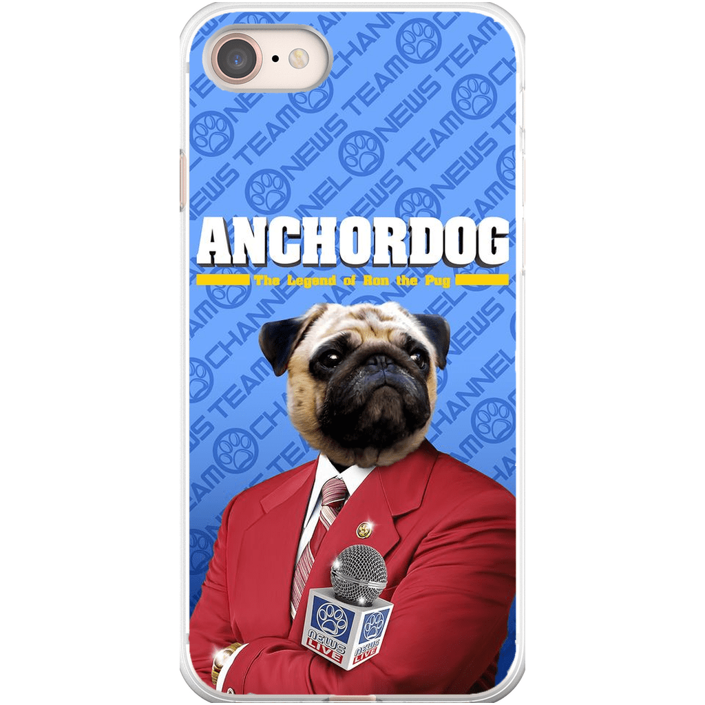 &#39;Anchordog&#39; Personalized Phone Case