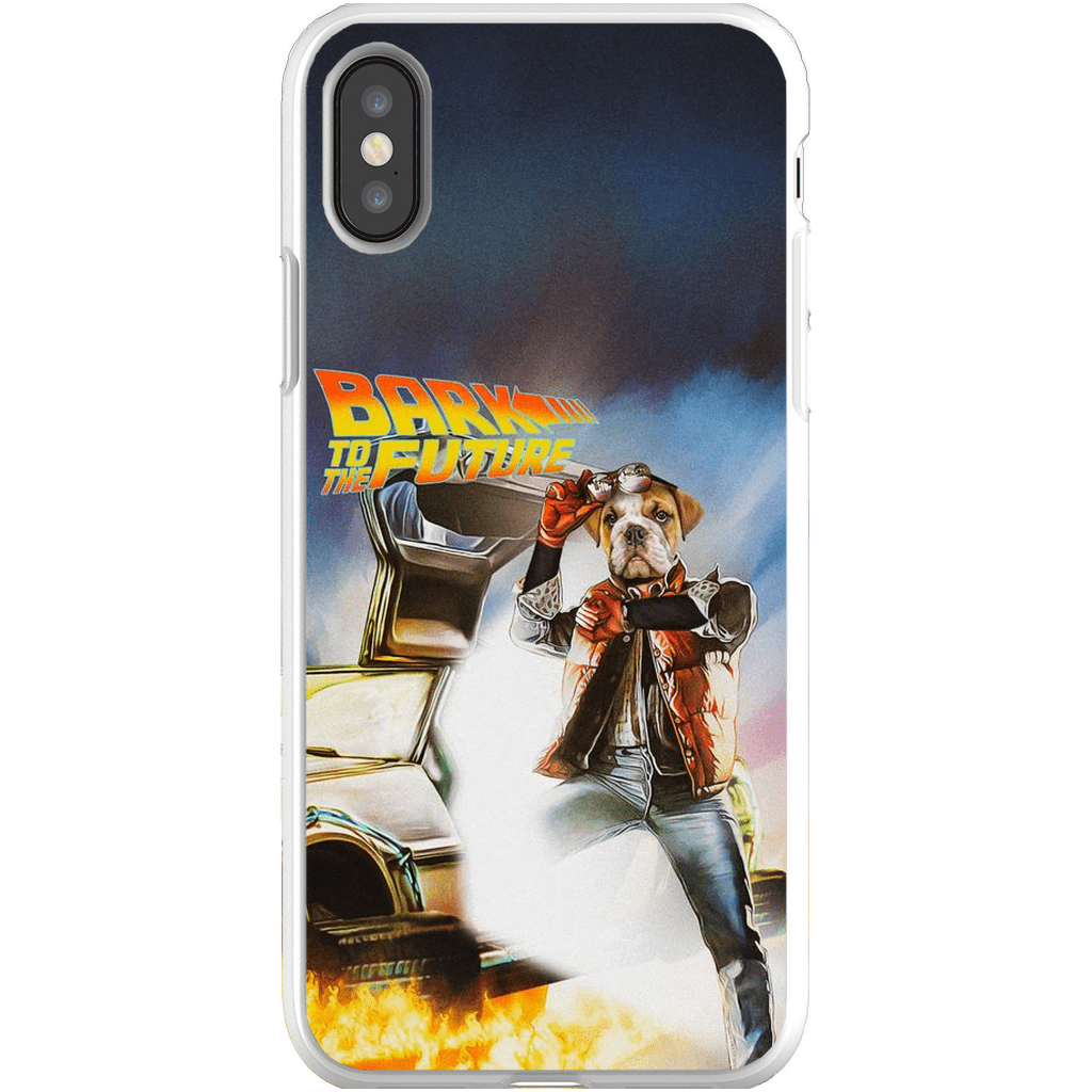 &#39;Bark to the Future&#39; Personalized Phone Case