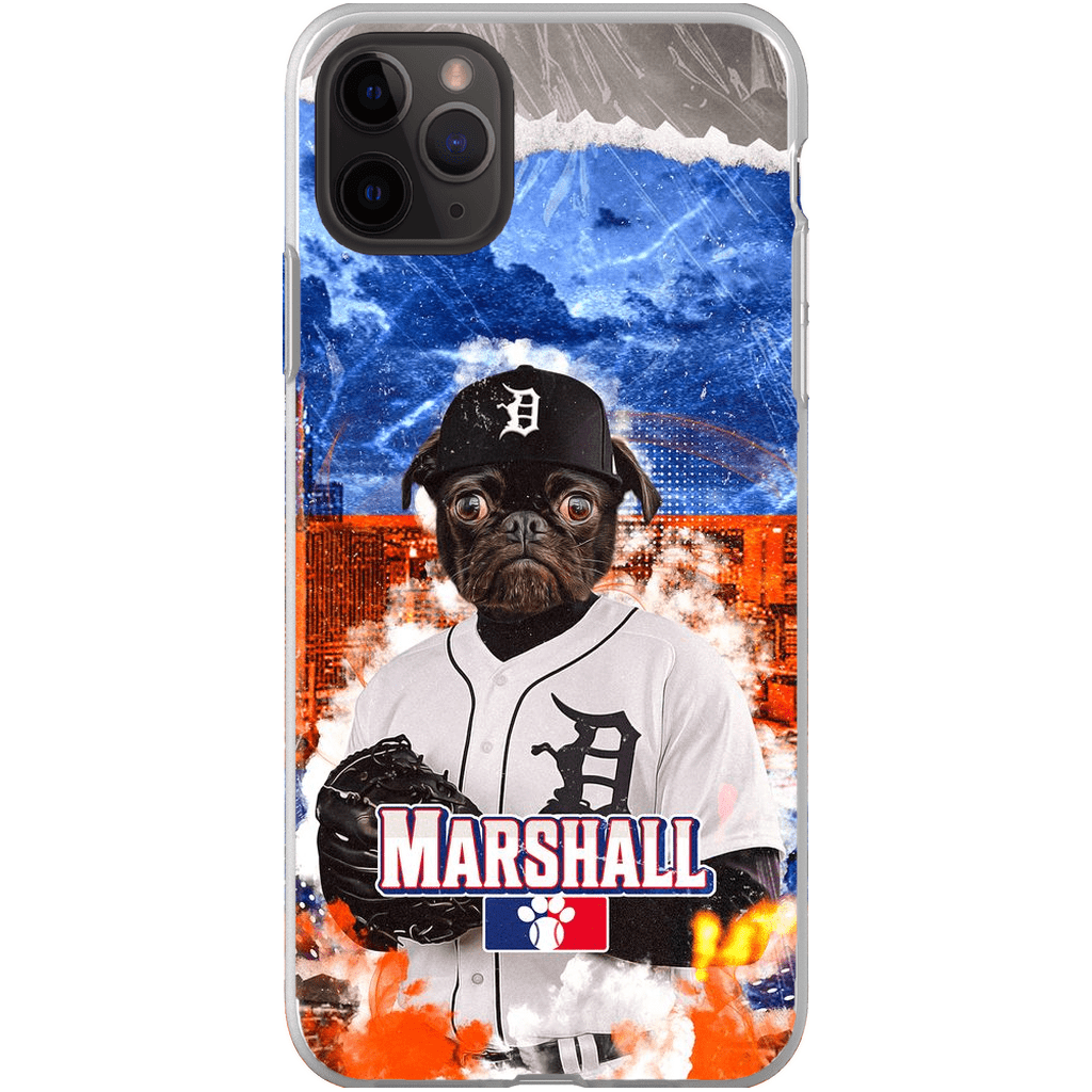 &#39;Detroit Tiger Doggos&#39; Personalized Phone Case