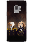 'The Admiral and the Captain' Personalized 2 Pet Phone Case