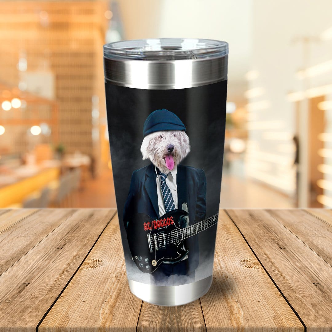 &#39;AC/Doggo&#39; Personalized Tumbler