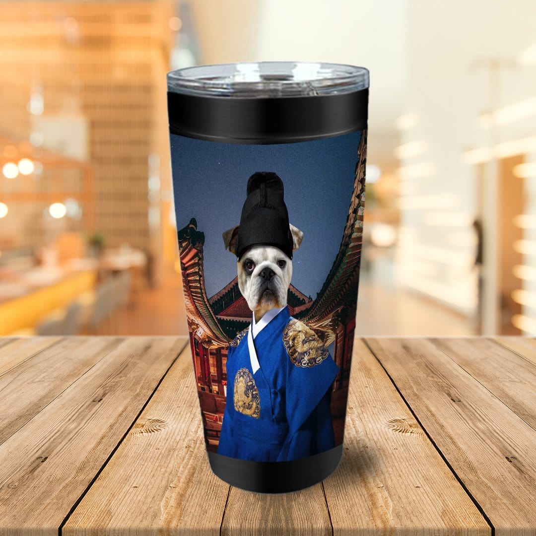 &#39;The Asian Emperor&#39; Personalized Tumbler