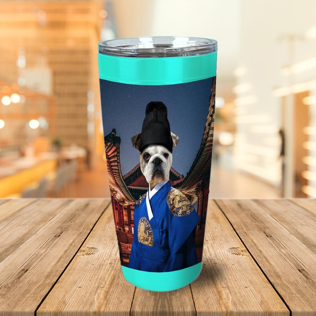 &#39;The Asian Emperor&#39; Personalized Tumbler