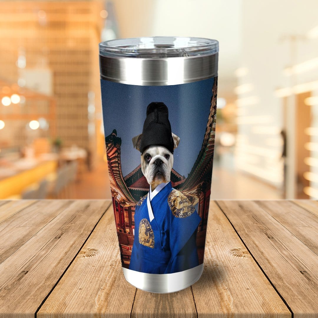 &#39;The Asian Emperor&#39; Personalized Tumbler