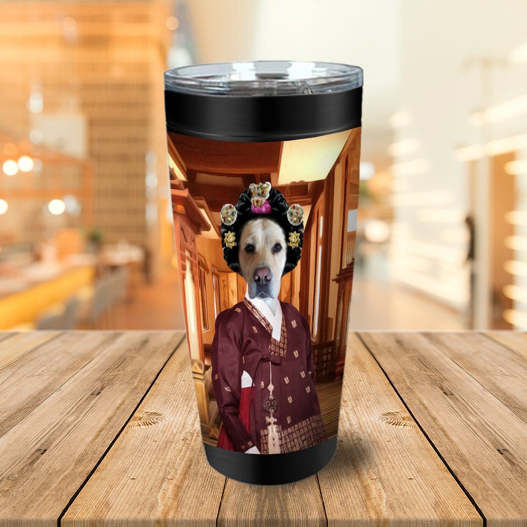 &#39;The Asian Empress&#39; Personalized Tumbler