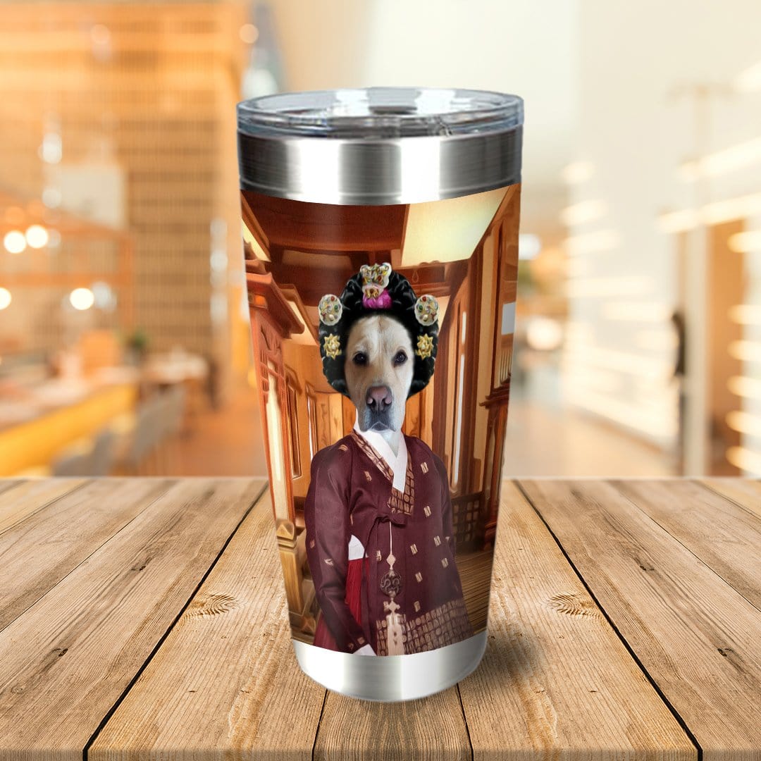 &#39;The Asian Empress&#39; Personalized Tumbler