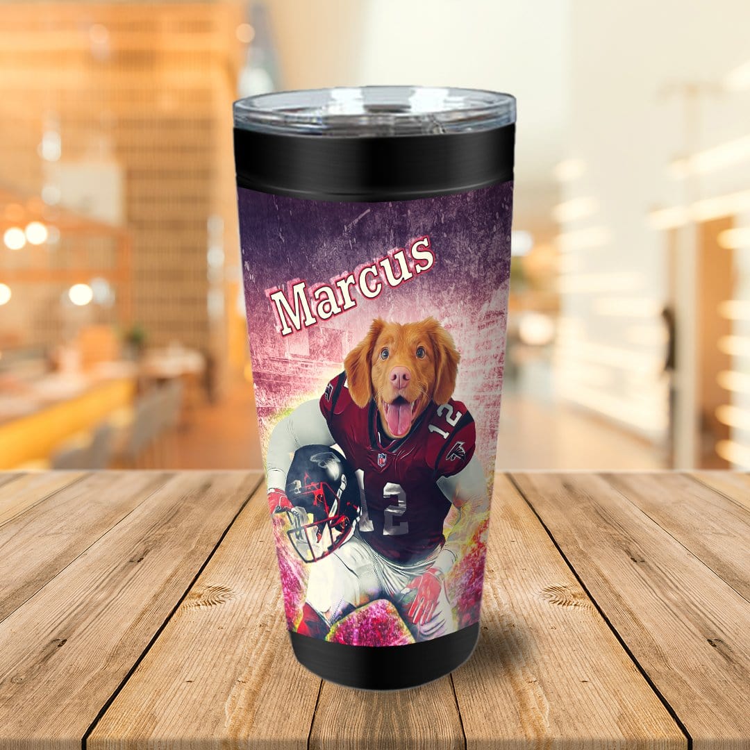 &#39;Atlanta Doggos&#39; Personalized Tumbler