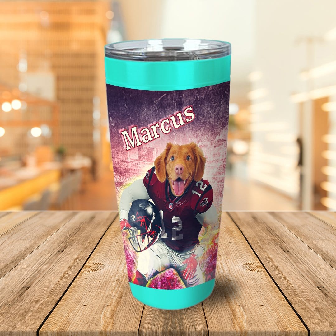 &#39;Atlanta Doggos&#39; Personalized Tumbler