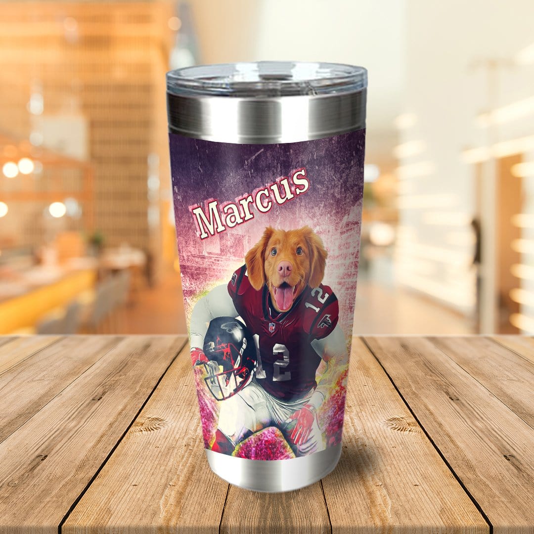 &#39;Atlanta Doggos&#39; Personalized Tumbler