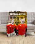 'Austria Doggos' Personalized 2 Pet Blanket