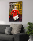 Austria Doggos Soccer Personalized Pet Canvas