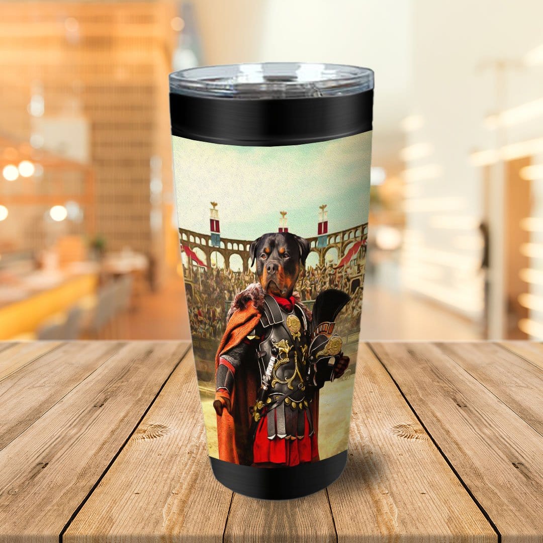 &#39;The Gladiator&#39; Personalized Tumbler