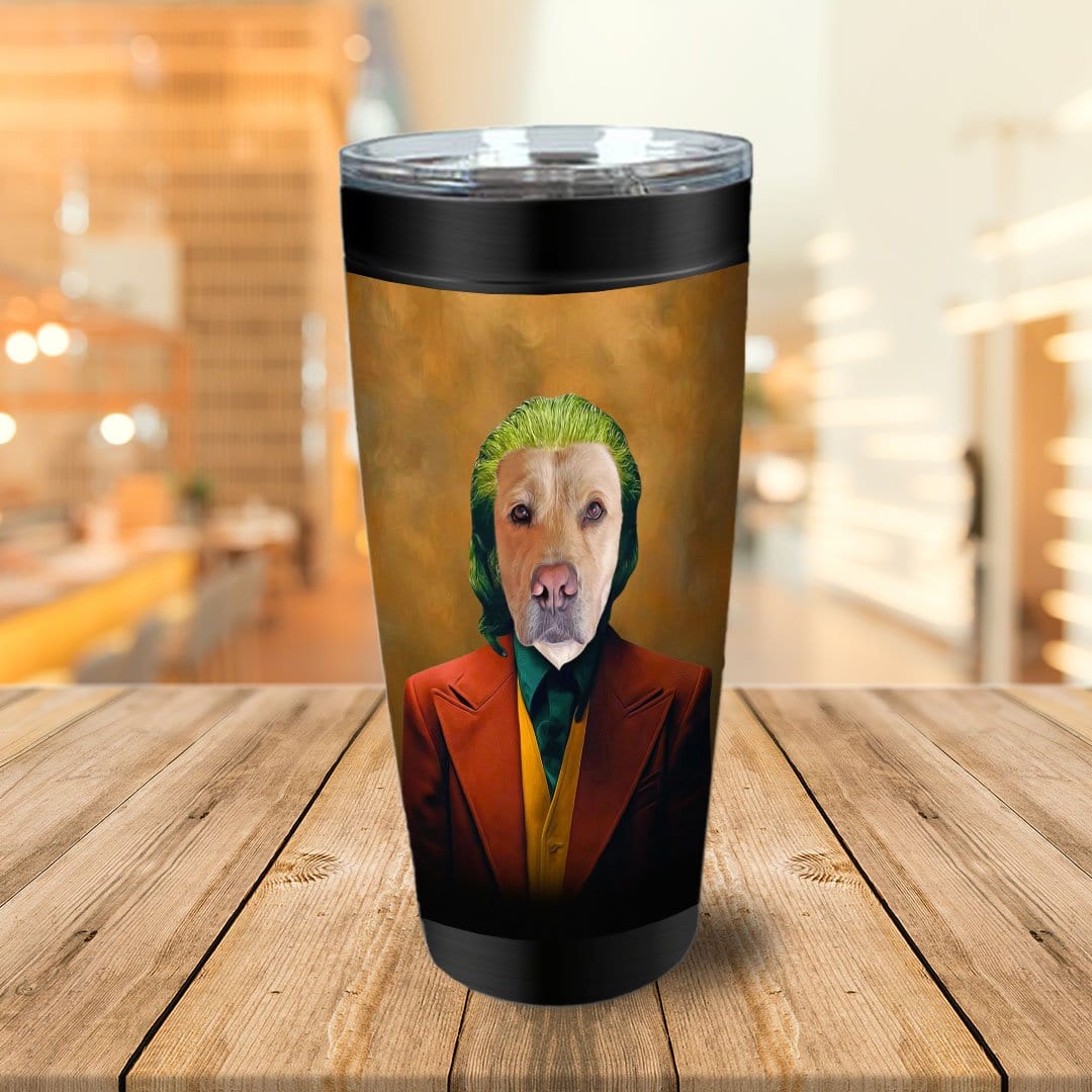 &#39;Joker Doggo&#39; Personalized Tumbler