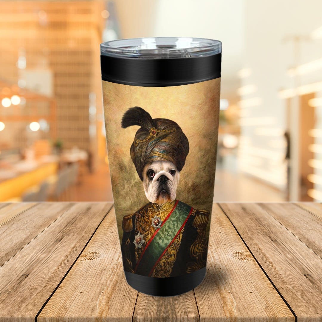 &#39;The Sultan&#39; Personalized Tumbler