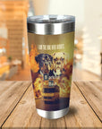 'Barking Bad' Personalized 2 Pet Tumbler