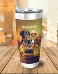 'Barking Bad' Personalized 2 Pet Tumbler