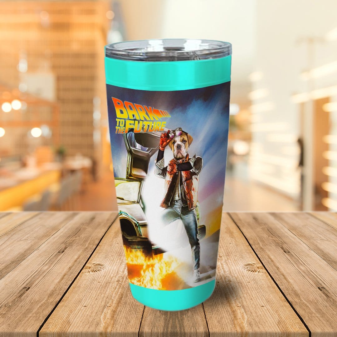 &#39;Bark to the Future&#39; Personalized Tumbler