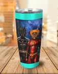 'Batdog & Flash Doggo' Personalized 2 Pet Tumbler