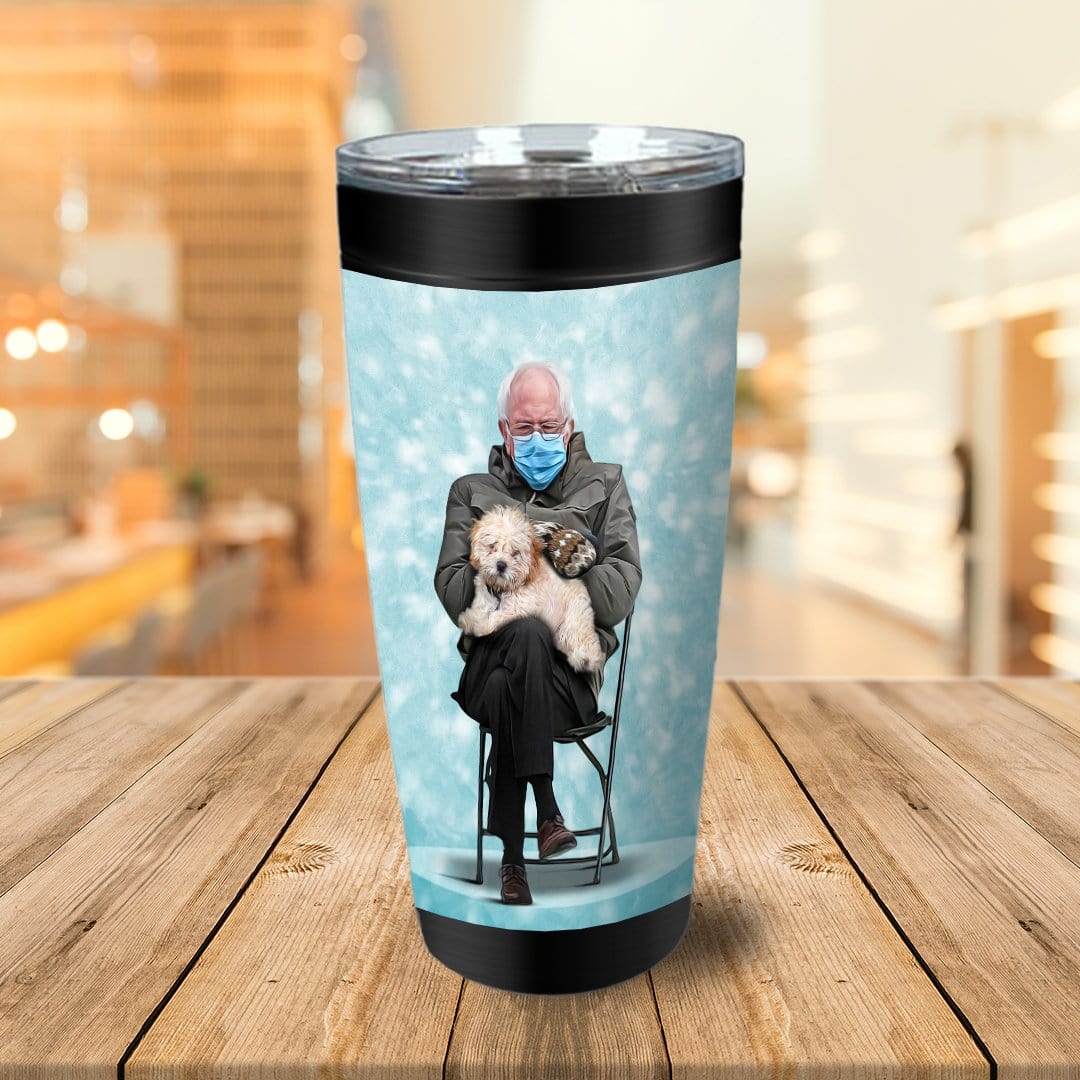 &#39;Bernard and Pet&#39; Personalized Tumbler