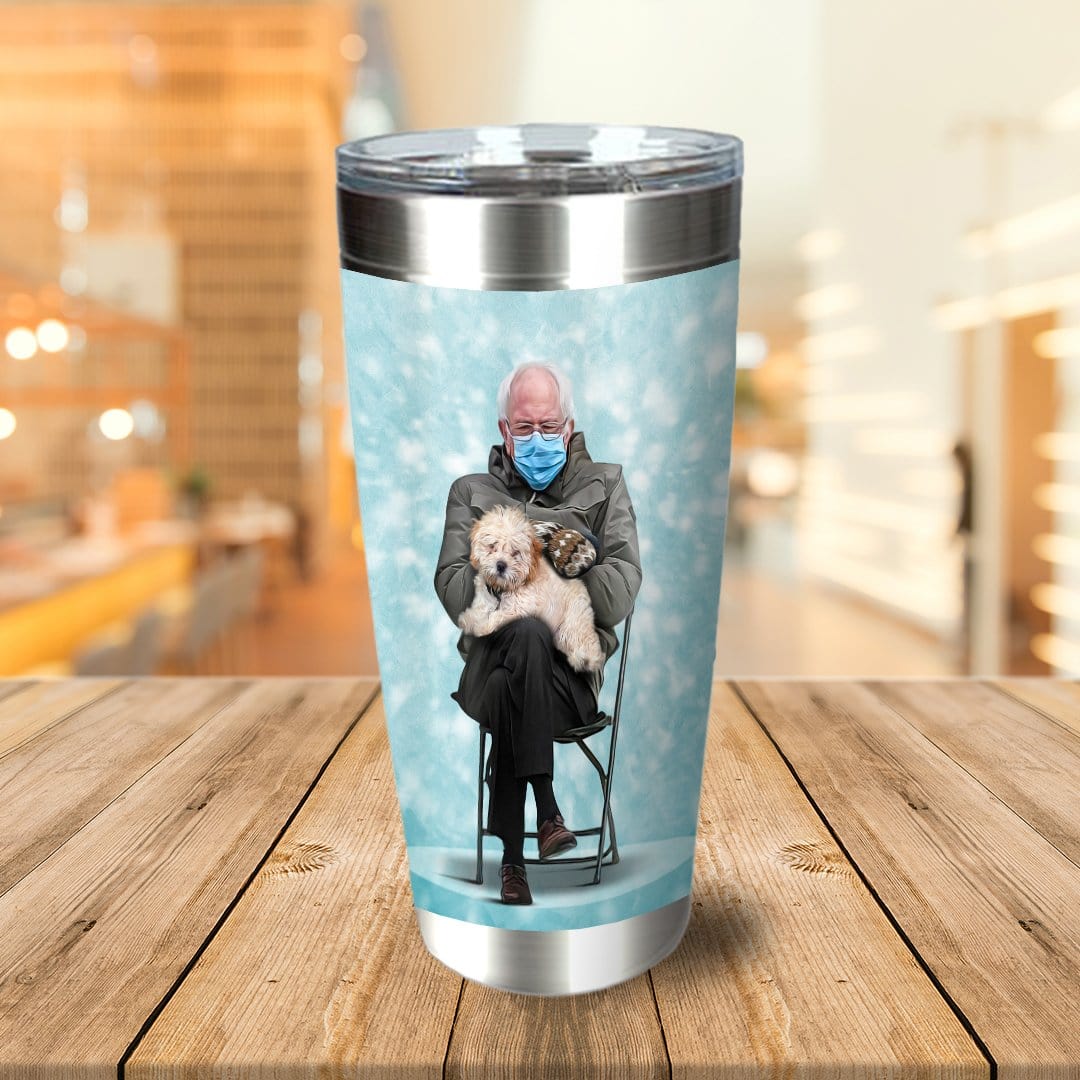 &#39;Bernard and Pet&#39; Personalized Tumbler