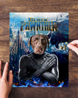 'Black Pawnther' Personalized Pet Puzzle